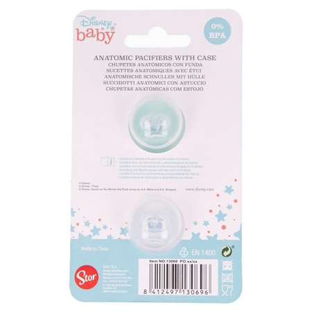 Mickey Mouse - Smoczek anatomiczny 2 szt 0-6m (Cool)