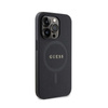 Guess Saffiano MagSafe - iPhone 15 Pro Tasche (schwarz)