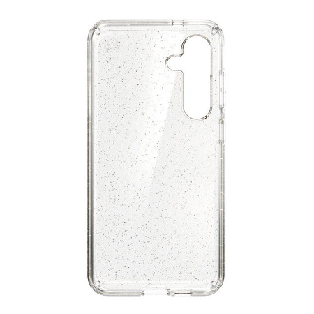 Speck Presidio Lux Glitter - Samsung Galaxy S24+ Case (Clear / Gold Glitter)