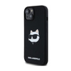 Karl Lagerfeld Silicone Choupette Head MagSafe - iPhone 15 Plus / 14 Plus Case (black)