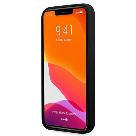 Karl Lagerfeld Slilicone Karl & Choupette - iPhone 13 Pro Tasche (Schwarz)