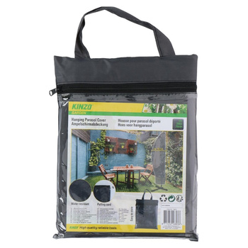 Kinzo - Protective Cover for Garden Umbrella 265x70 cm (Anthracite)