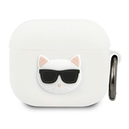 Karl Lagerfeld Choupette 3D - Apple Airpods 3 Case (white)