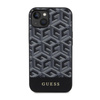 Guess GCube Stripes MagSafe - iPhone 14 Plus tok (fekete)