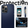 Spigen Mag Armor - Coque pour iPhone 14 Pro Max (Bleu marine)
