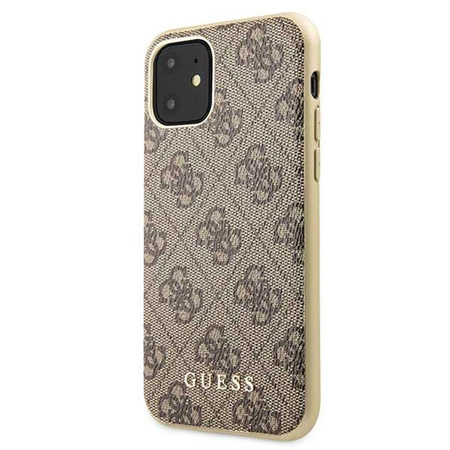Guess 4G Kollektion - iPhone 11 Tasche (braun)