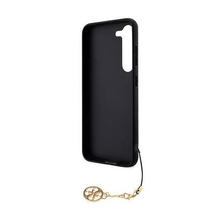 Guess 4G Charms Collection - Hülle Samsung Galaxy A35 5G (schwarz)