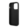 Karl Lagerfeld Saffiano Mono Metal Logo - Etui iPhone 14 Pro (czarny)