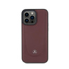 Mercedes Leder Urban Line - iPhone 15 Pro Tasche (rot)