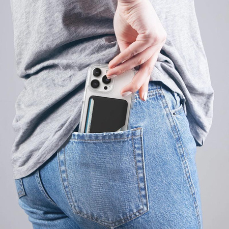 Speck ClickLock Wallet For MagSafe - Portefeuille magnétique MagSafe (Noir)