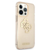 Guess Glitter 4G Big Logo - Etui iPhone 13 Pro Max (złoty)