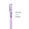 Speck Presidio2 Grip - Antypoślizgowe etui iPhone 14 / iPhone 13 (Spring Purple / Cloudygrey / White)