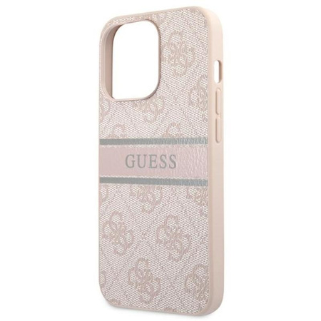 Guess 4G Printed Stripe - iPhone 13 Pro Max Case (pink)