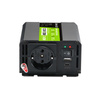 Green Cell - Měnič DUO 12V/24V na 230V 300W/600W Modifikovaný sinusový měnič napětí