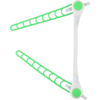Grundig - Multifunktions-LED-Armband für Radfahren/Laufen (grün)