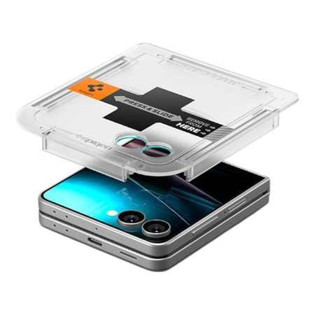SZKŁO HARTOWANE NA EKRAN DO GALAXY Z FLIP 7, Spigen, Ochronne