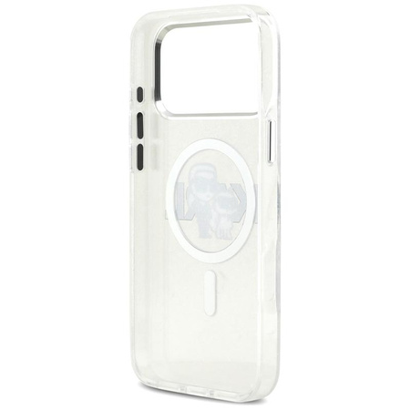 ETUI DO IPHONE 17 PRO MAX do MAGSAFE KARL LAGERFELD ORYGINALNE BEZBARWNE