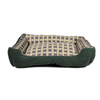 Weiches Sofabett für Hunde 75 x 58 x 19 cm roz. L (grün)