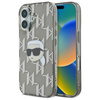 Karl Lagerfeld IML Karl Head Electroplated - Case for iPhone 16 (black)