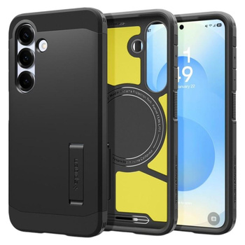 Spigen Tough Armor MagSafe - tok Samsung Galaxy S25+ (fekete)