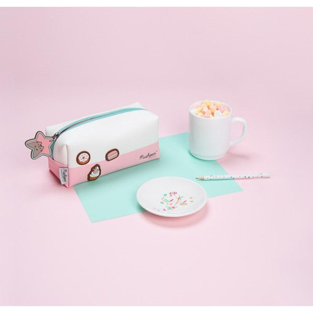 Pusheen - Borsa per cosmetici Rose Collection (20 x 9 x 8,5 cm)