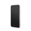 Karl Lagerfeld Diagonal Gesteppte Schrift - iPhone 11 Tasche (rosa)