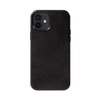 Crong Essential Cover Magnetic - iPhone 12 / iPhone 12 Pro MagSafe étui en cuir (noir)
