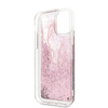 Karl Lagerfeld Signature Glitter Case - iPhone 11 Case (Rose Gold)