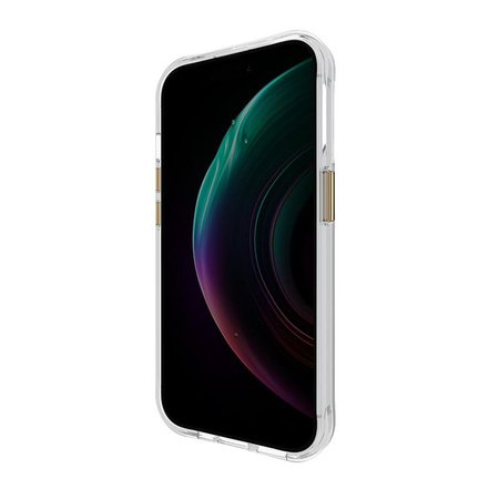 Case-Mate Floral Gems MagSafe - iPhone 15 Pro Hülle (Gold)