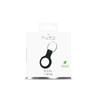 PURO ICON Case - Silicone keychain for Apple AirTag (black)