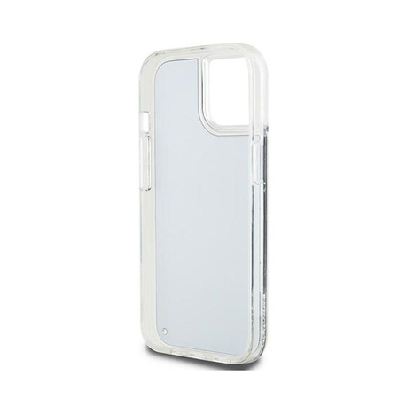 DKNY Liquid Glitter Big Logo - pouzdro pro iPhone 15 Plus / 14 Plus (černé)