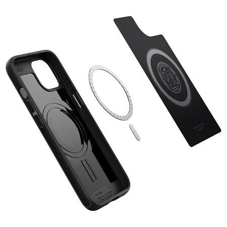 Spigen Mag Armor MagSafe - tok iPhone 13 készülékhez (matt fekete)