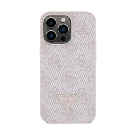 Guess Crossbody 4G Metal Logo - Coque iPhone 13 Pro Max (rose)