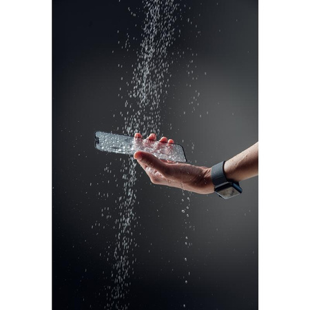 Moshi iVisor AG - Matná ochranná fólie displeje pro iPhone 13 Pro Max (černý rámeček)