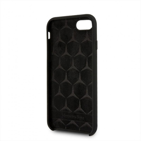 Mercedes Silicone Line - pouzdro pro iPhone 8 / 7 (černé)