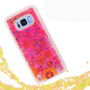 Zizo Liquid Glitter Star Case - Samsung Galaxy S8+ Case (Multiflowers)