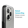 Speck Presidio Perfect-Clear with Impact Geometry - Etui iPhone 14 Pro Max z powłoką MICROBAN (Clear / Black)