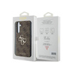 Guess 4G Big Metal Logo - Étui Samsung Galaxy A35 5G (marron)