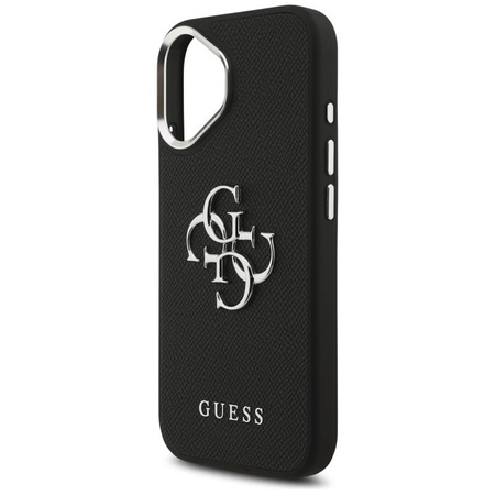 Guess Grained Big 4G Classic Logo - Hülle iPhone 17 (schwarz)