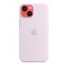 Apple Silicone Case - Silikonowe etui z MagSafe do iPhone 14 (liliowy)