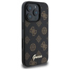 Pouzdro Guess Peony Script MagSafe - iPhone 16 Pro Max (černé)