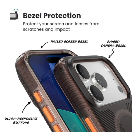 ETUI MAGSAFE PANCERNE DO IPHONE 17 PRO Speck BRĄZOWE WYTRZYMAŁE CASE
