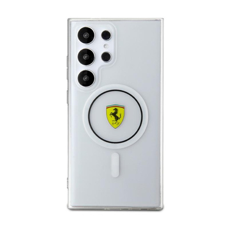 Ferrari IML Transp Inner Circle Line MagSafe - Samsung Galaxy S24 Ultra case (transparent)
