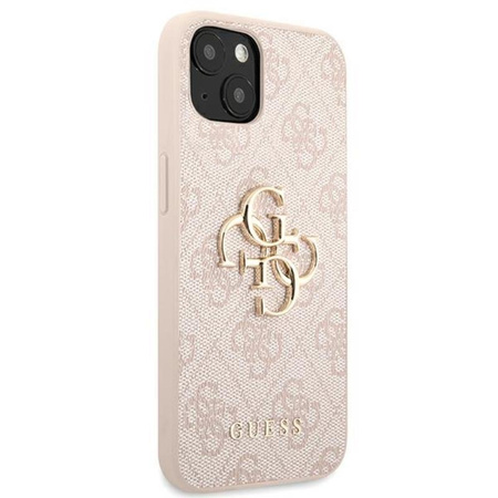 Guess 4G Big Metal Logo - iPhone 13 mini case (pink)