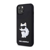 Karl Lagerfeld 3D Rubber NFT Choupette - Coque iPhone 14 (Noir)