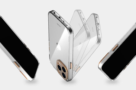 Moshi iGlaze - iPhone 14 Pro Case (Luna Silver)