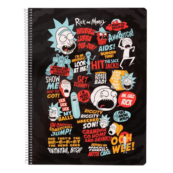 Rick & Morty - Carnet de notes / Carnet A4