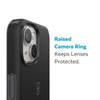 Speck CandyShell Pro + MagSafe - Coque pour iPhone 14 Plus avec revêtement MICROBAN (Noir / Gris ardoise)