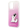Karl Lagerfeld Choupette Fun - iPhone 13 Pro Tasche (rosa)