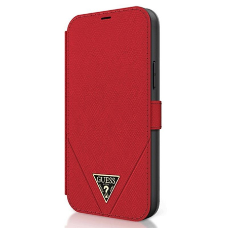 Guess Booktype Saffiano V - iPhone 12 mini Tasche (rot)